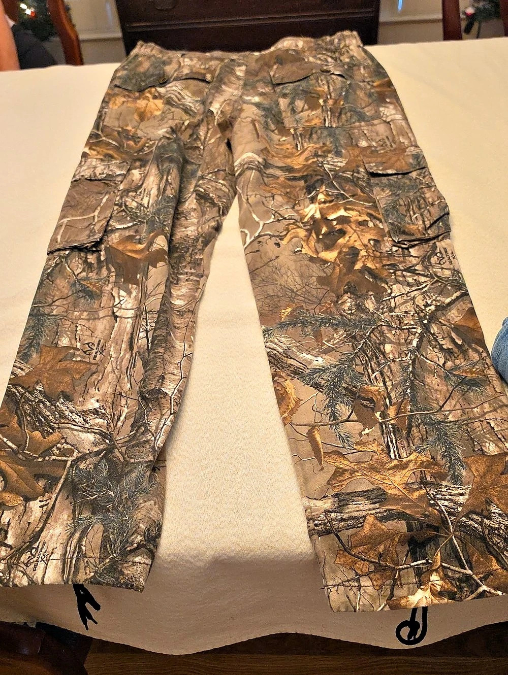 Realtree Xtra Cargo Hunting Pants Men's Camo Waist 38
